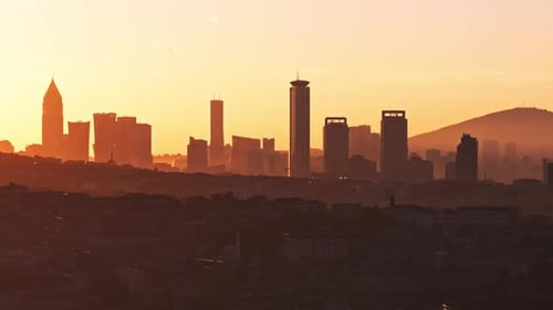 4K-Luftbilder der Stadt Istanbul, Türkei