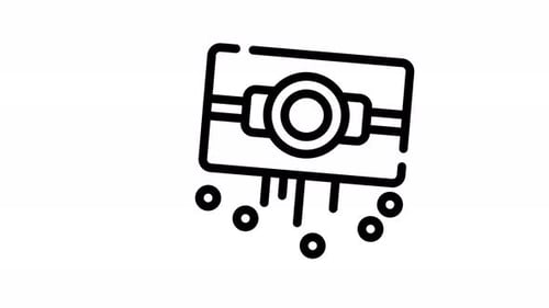 Animation Infocus Technology Icon