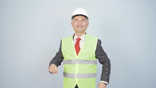 Dancing engineer.