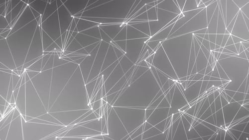 Plano de fundo abstrato da tecnologia Plexus