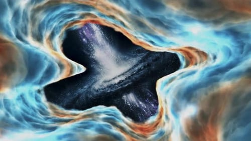 Weltraumfliege