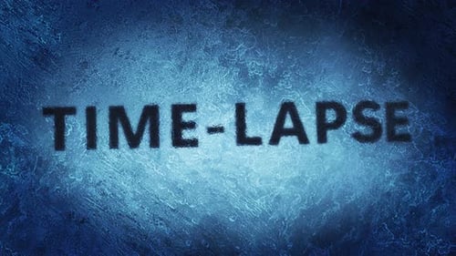 Ice Reveal Title Animation with Organic Texture