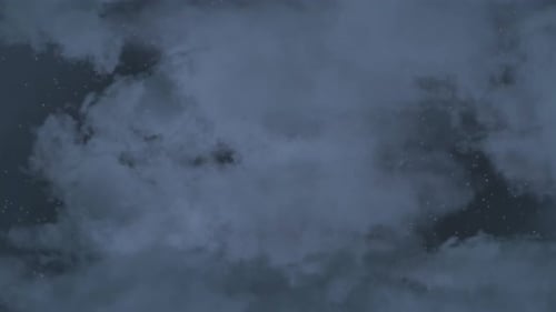 Stormy Clouds with Lightning Background 4K