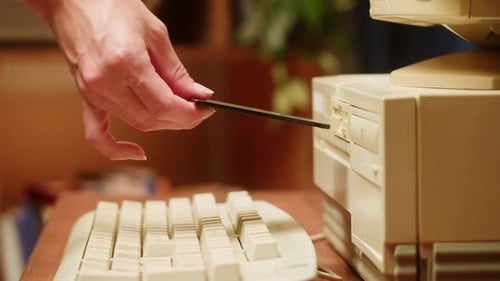 Using Diskette for Old Computer