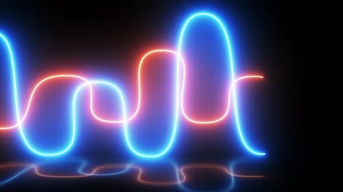 Neon-Hintergrund Loopable 4k