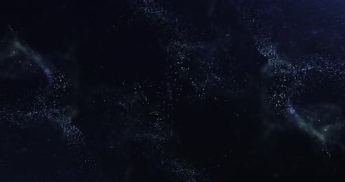 Particles Waving Background