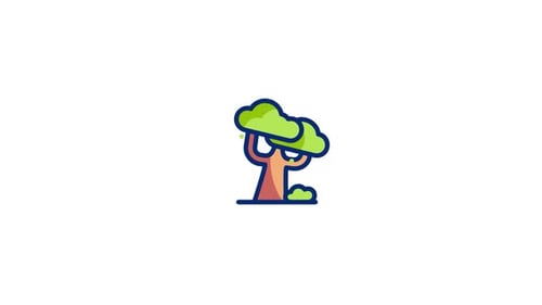 Baobab Animated Icon