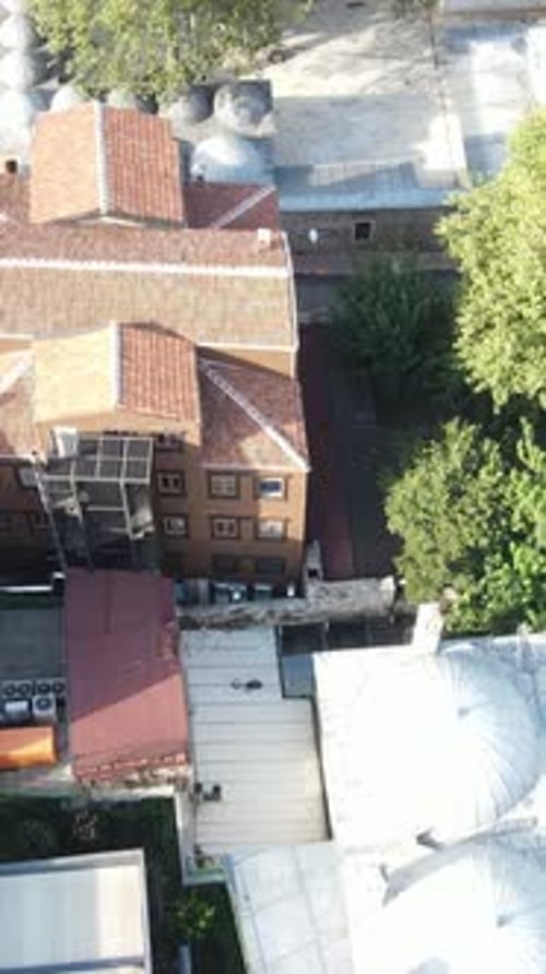 Historical Building Aerial View