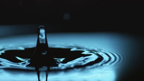 High Speed Water Drop Impact