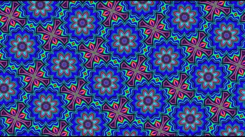 Fond d'animation de motifs de couleurs liquides isométriques fluides