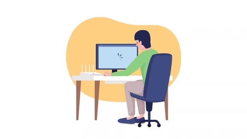 Animated Failed Connection