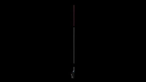 Sleek Modern Golf Club on Dark Background