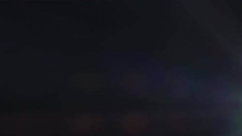 Vow Collection: Light transition effect of colorful glossy lights flashing from the bottom side on a