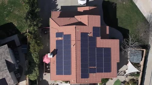 Solar on residential home