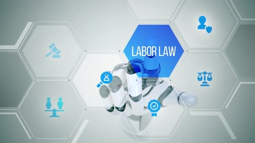 Labor Law touch screen animation