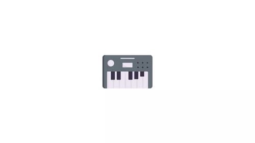 Animation des Tastatursymbols
