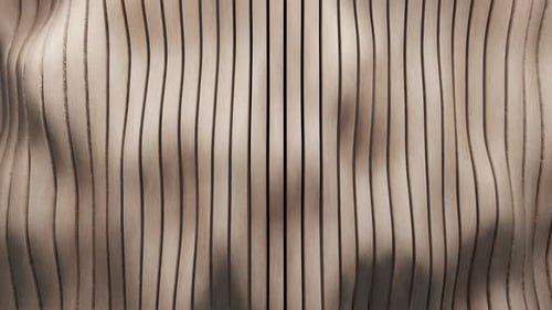 Fondo abstracto de textura de panel de madera ondulado