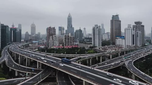 Road Intersection in China