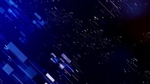 Technology Background Loop, Business Corporate Abstract 16