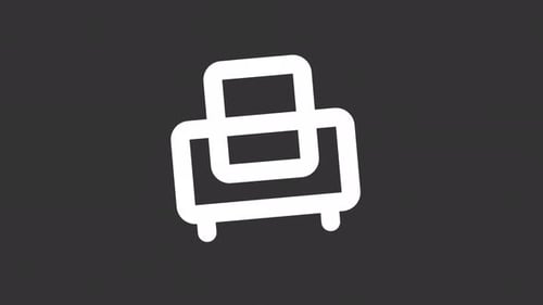 Animated Minimalist Line Travel Icons