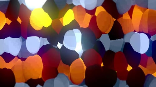 Abstract Organic Fluid Motion Background Loop