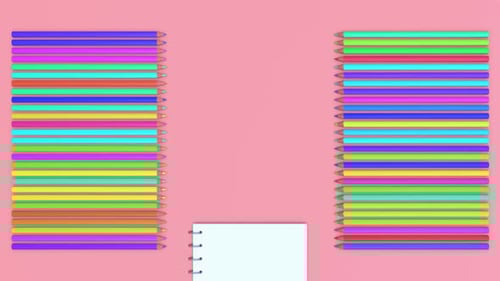 Stationery. School supplies.