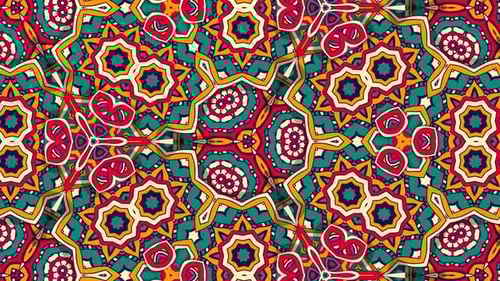Anatolian Carpet Loop Background