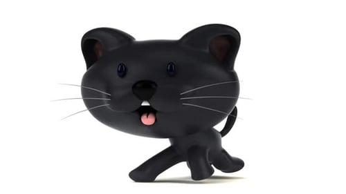 Fun cat - 3D Animation