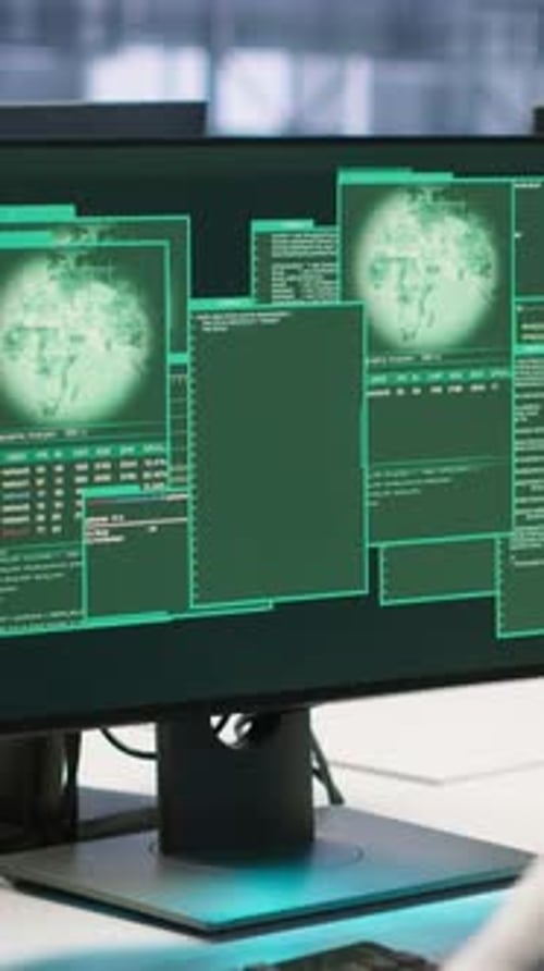 Vertical Video Admin in Server Hub Trying to Protect Gear From Hacker Attack