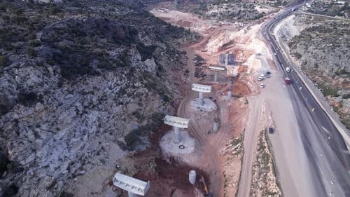Overpass Under Construction