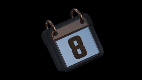 Calendrier numéro 8