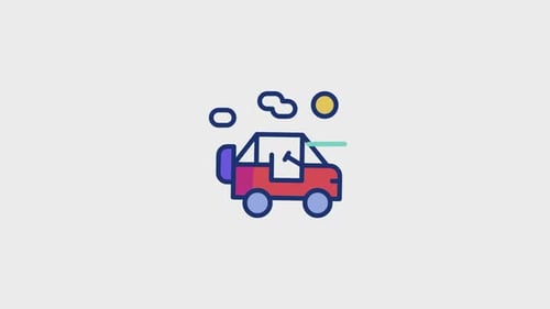Jeep Animated Icon