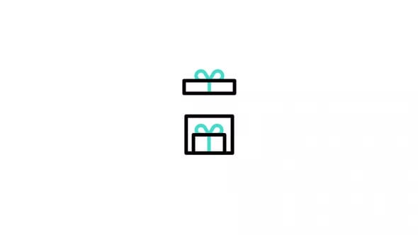 Gift Animated Icon With Alpha, Elements Motion Graphics ft. alpha ...