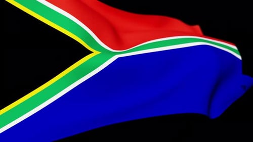 Flag Of South Africa 02 4K