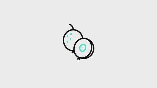 Tropical Fruit Animated Icon