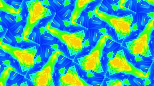 Vibrant Abstract Morphing Colors Background Animation