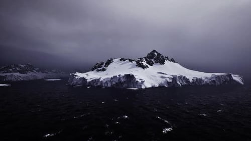 Decreasing Glaciers and Melting Ice Reflect Climate Evolution in Polar Zones