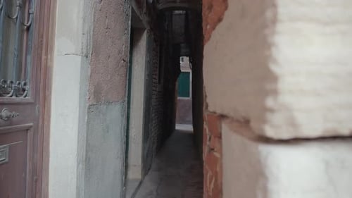 Venetian Passage: Narrow Alley Mystery. Italy
