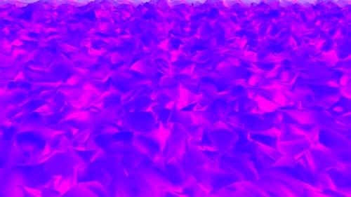 Abstract Undulating Purple and Pink Motion Background Loop