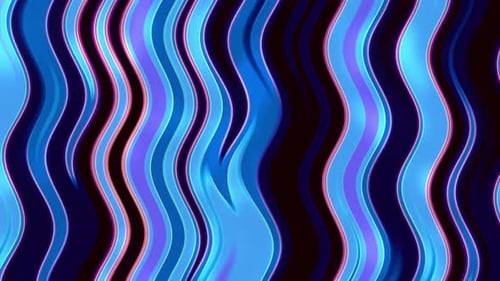 chaotic movement of curved lines