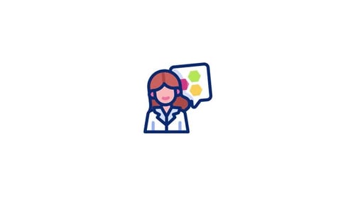 Scientist Animated Icon