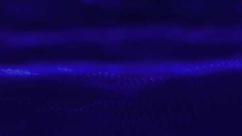 Shiny Blue Light With Spiral Nets Wavy