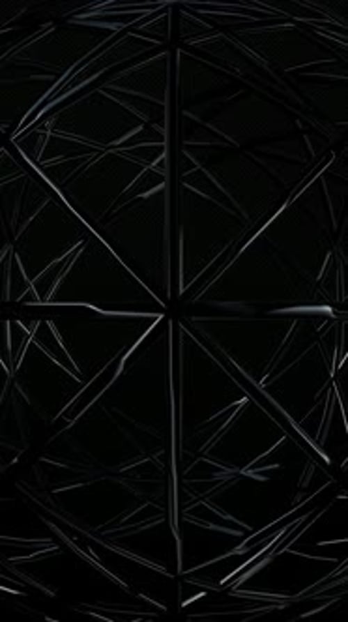Elite Vertical Background with Black Elements, Reflection, 3D Render, Unique Design, Exclusive