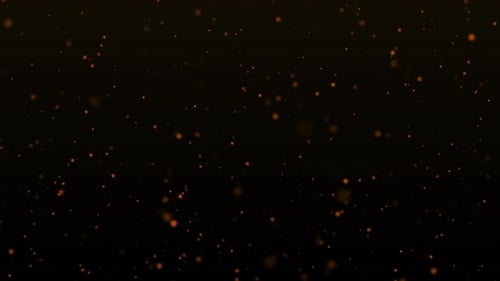 Gold Particle Background Loop