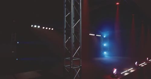 Dynamic Stage Lights for Concerts and Events