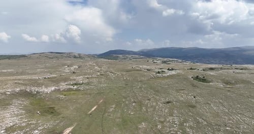 Vast Open Landscape Aerial View