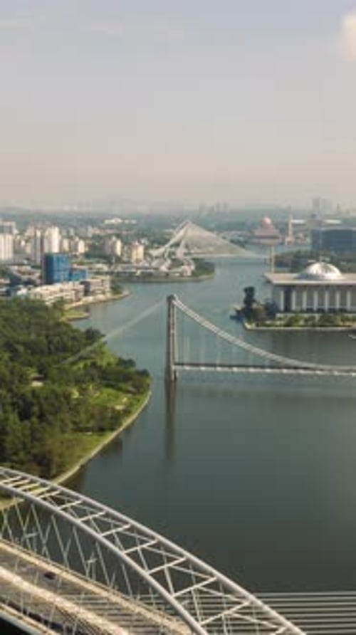 Aerial View of Putrajaya