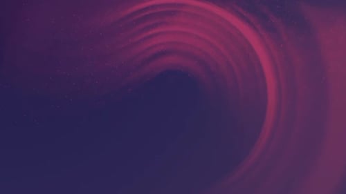 Red Glittering Particles Animation Loop