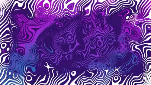 Liquid Curved Glossy Waves