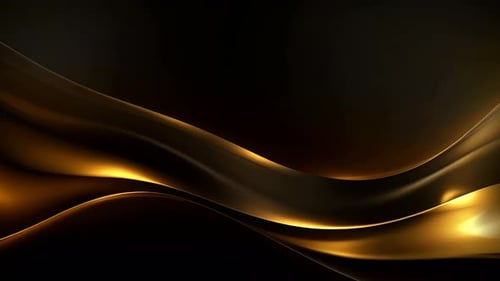 Schwarzer Luxus-Unternehmenshintergrund mit goldenen Linien